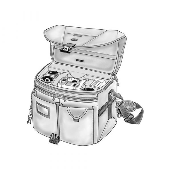 Lowepro Stealth sale Reporter D650 AW Shoulder Bag