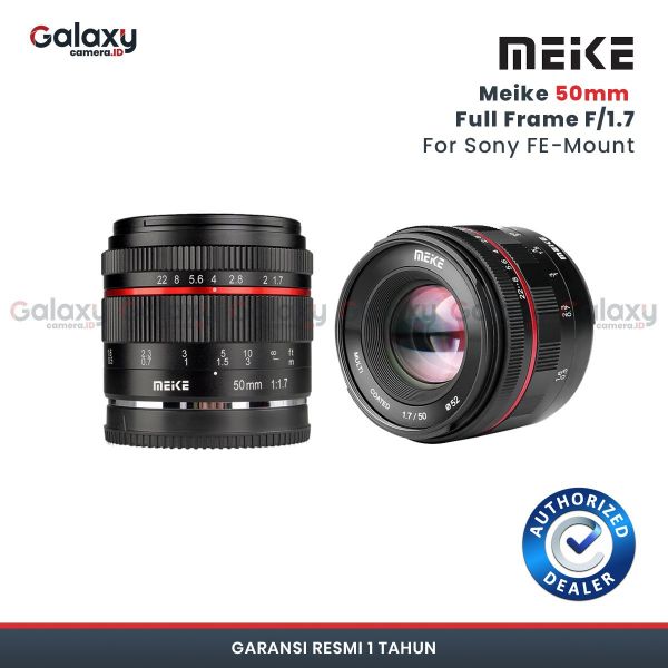 Meike 50mm Full Frame F1.7 E-Mount For Sony Harga Terbaru