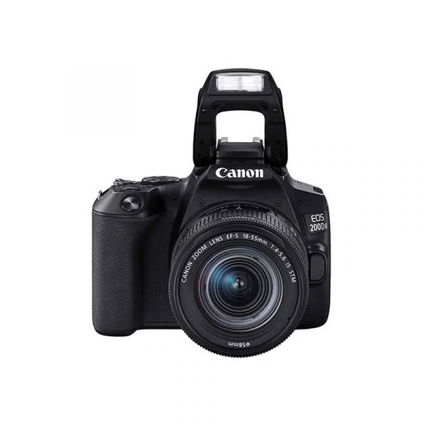 canon eos 200d mark ii kit 18 55mm black
