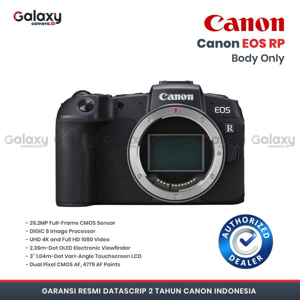 canon eos rp body only harga murah dan spesifikasi lengkap