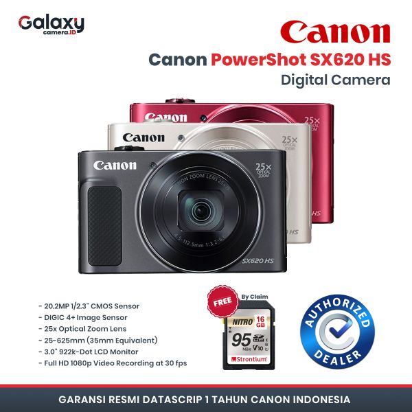 canon powershot sx620 hs white harga murah dan spesifikasi