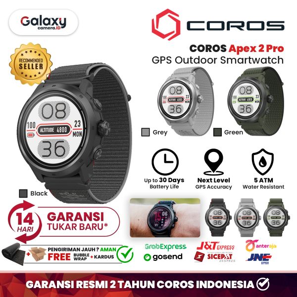 Coros Apex 2 Pro GPS Outdoor Smartwatch Harga dan Spesifikasi Desember 2024