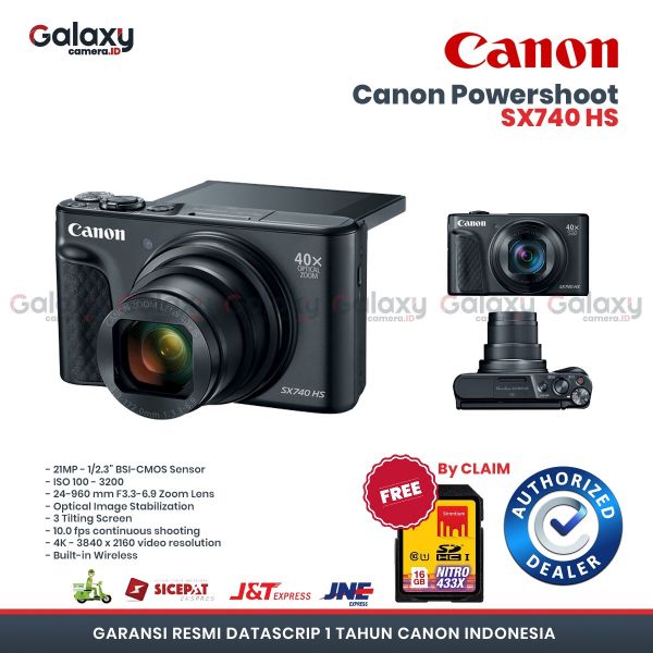 canon powershot sx740 hs harga murah dan spesifikasi lengkap