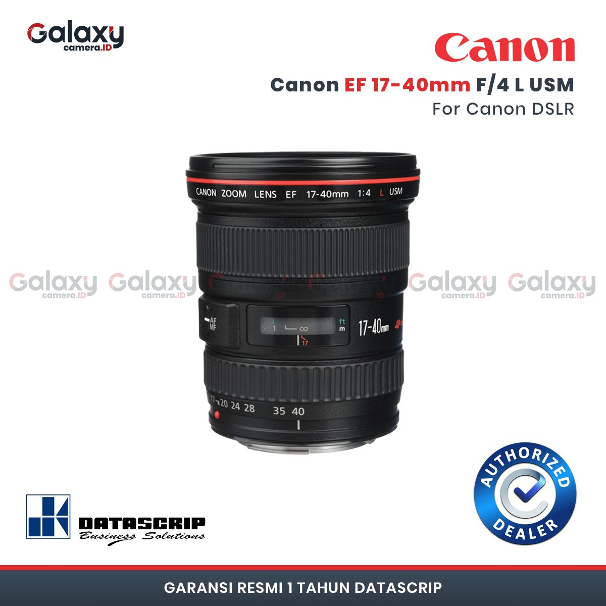 lensa canon ef 17 40mm f 4 l usm