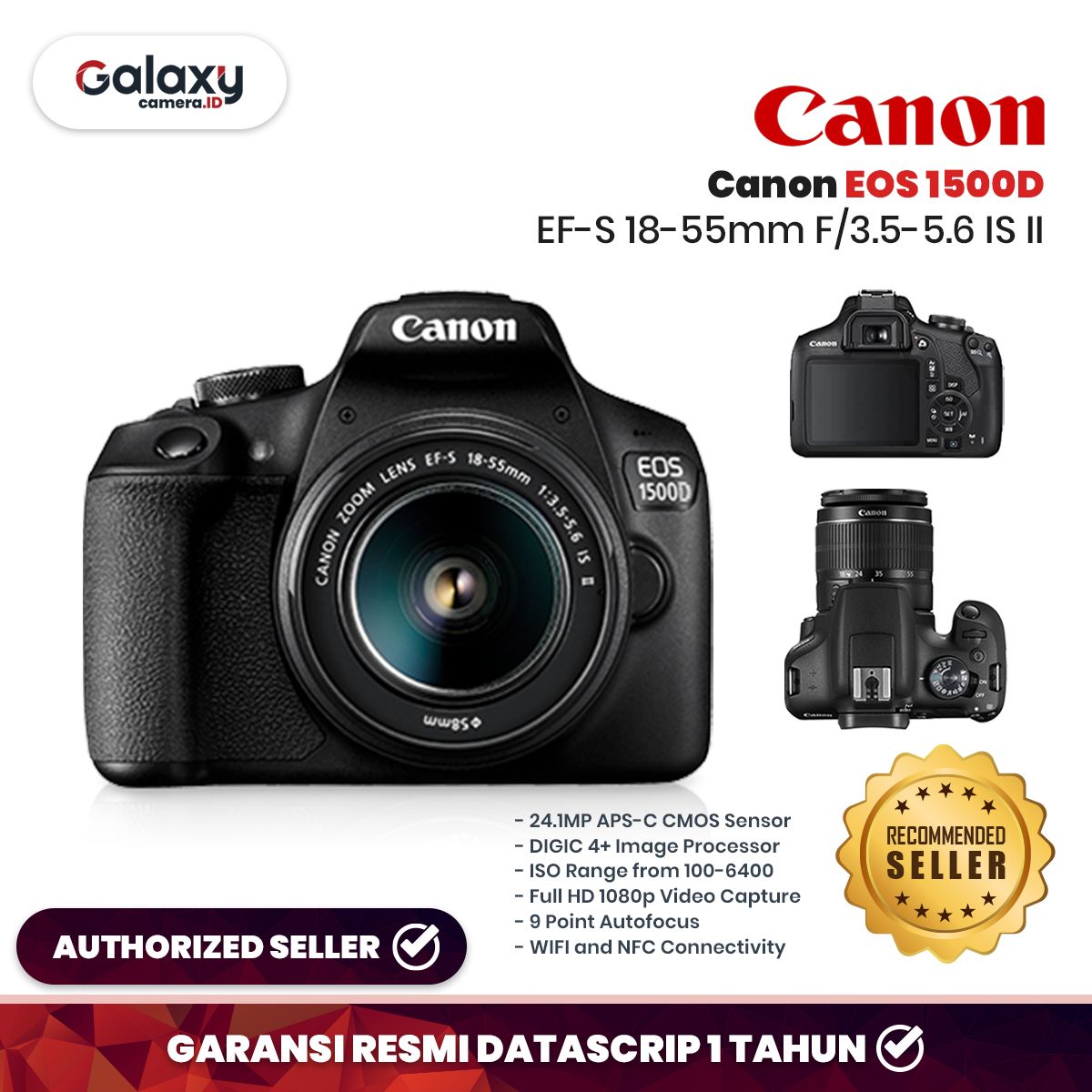 https galaxycamera id canon eos 1500d kit 18 55mm html