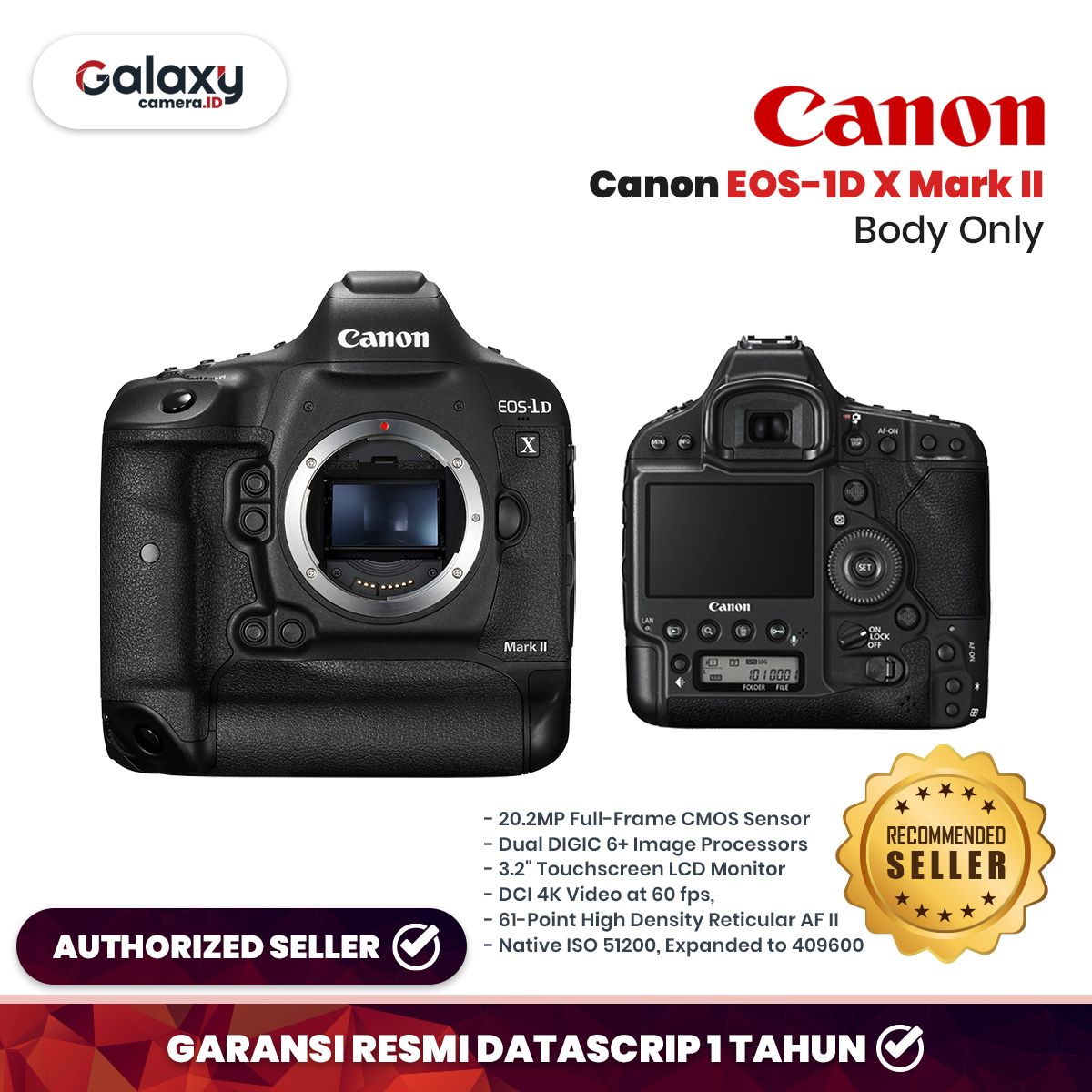 canon eos 1d x mark ii body