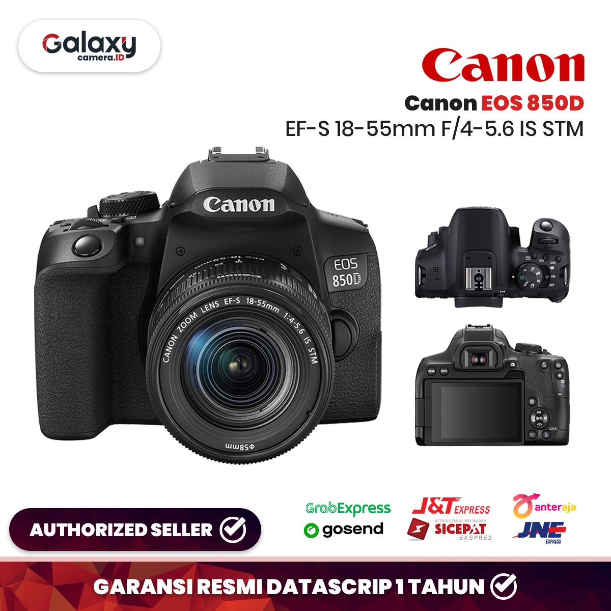 canon eos 850d kit ef s 18 55mm f 4 5 6 is stm