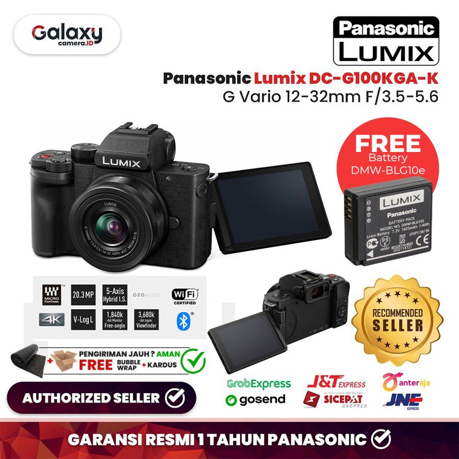 harga panasonic lumix g100