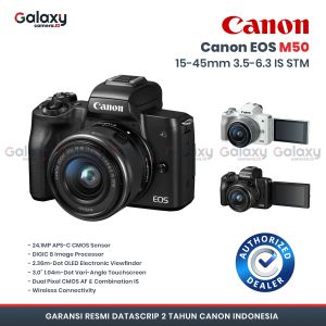 canon eos m50 mark ii double kit black