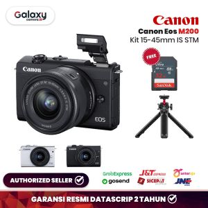 canon eos m200 kit 15 45mm 22mm black