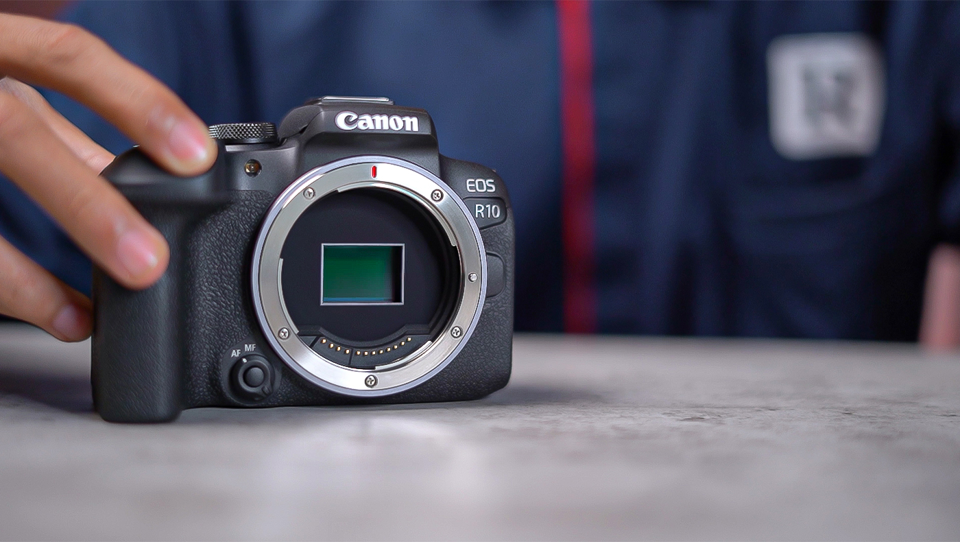 Penampilan Canon EOS R10 sebagai mirrorless seri EOS R terbaru